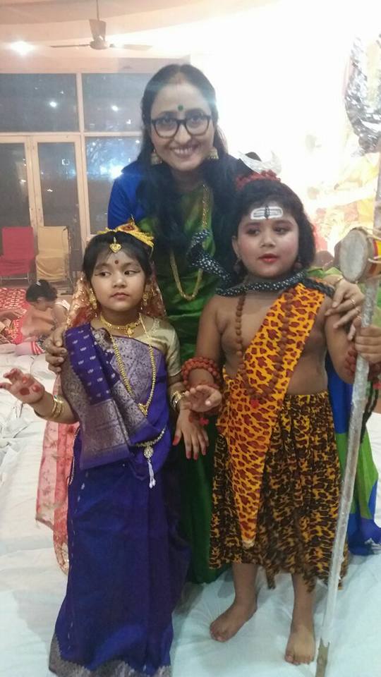 Baby Parvati & Baby Shiva